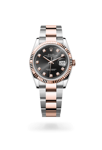 Rolex Datejust 36 in Oystersteel and Everose Gold, M126231-0020 - Razny Jewelers