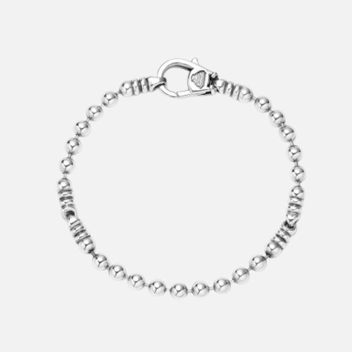 Anthem Silver Ball Chain Bracelet