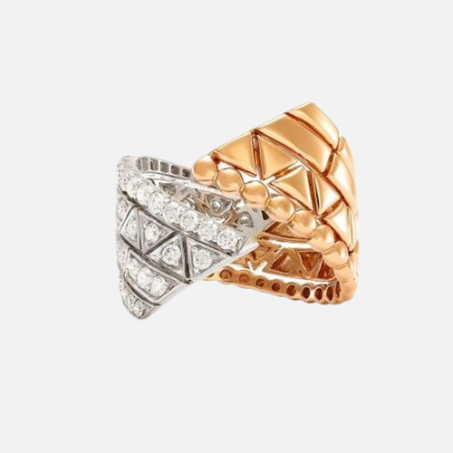 Etho Maria Two-Tone Reflexion Diamond Ring
