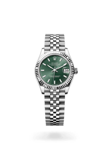 Rolex Datejust 31 in Oystersteel and White Gold, m278274-0018 - Razny Jewelers