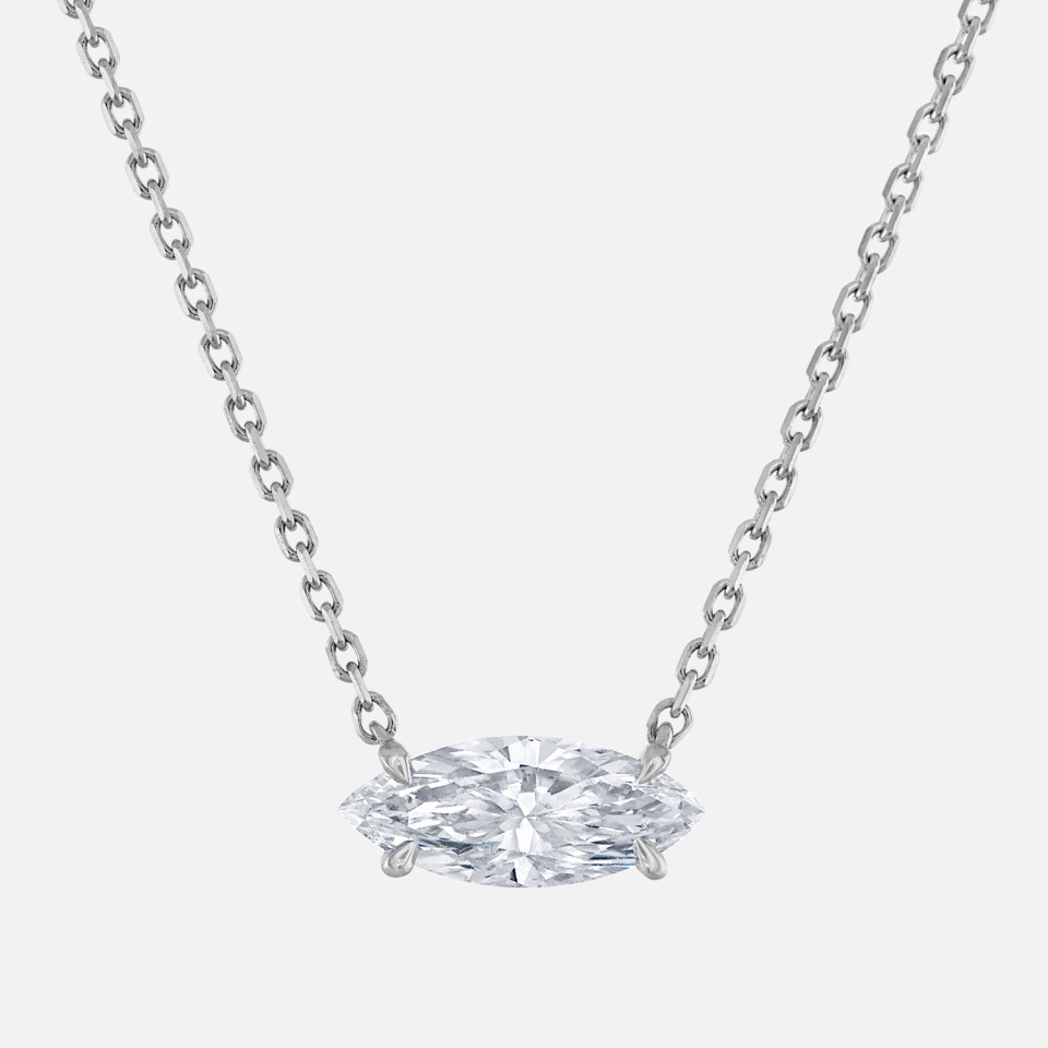 East West Marquise Necklace