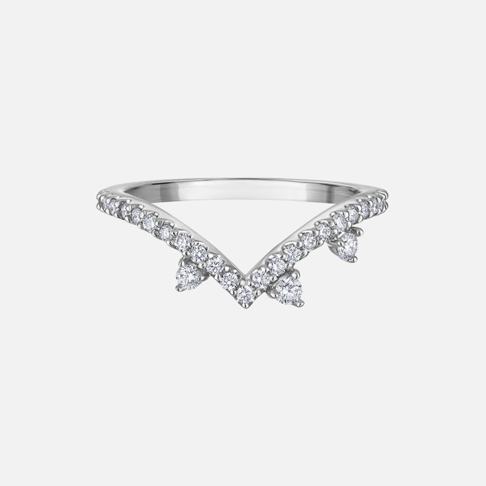 Tiara Wedding Band