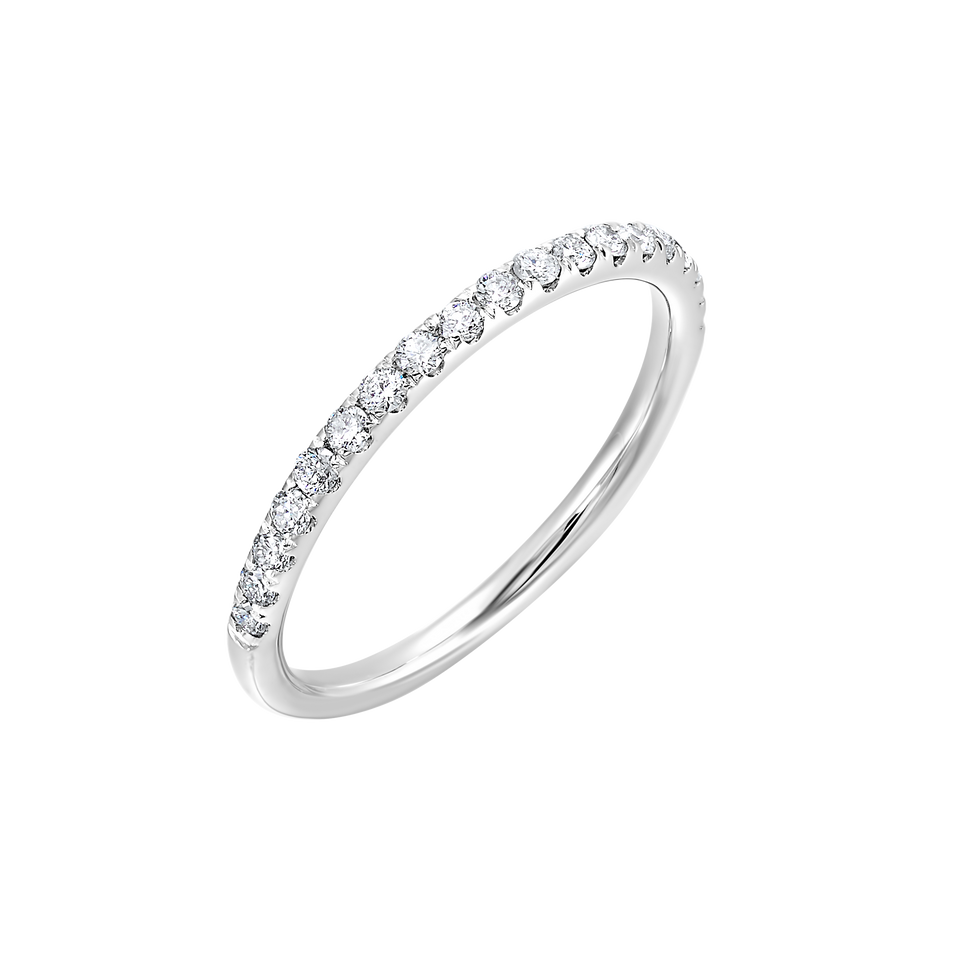 Perfect Love 0.25-Carat Diamond Halfway Band
