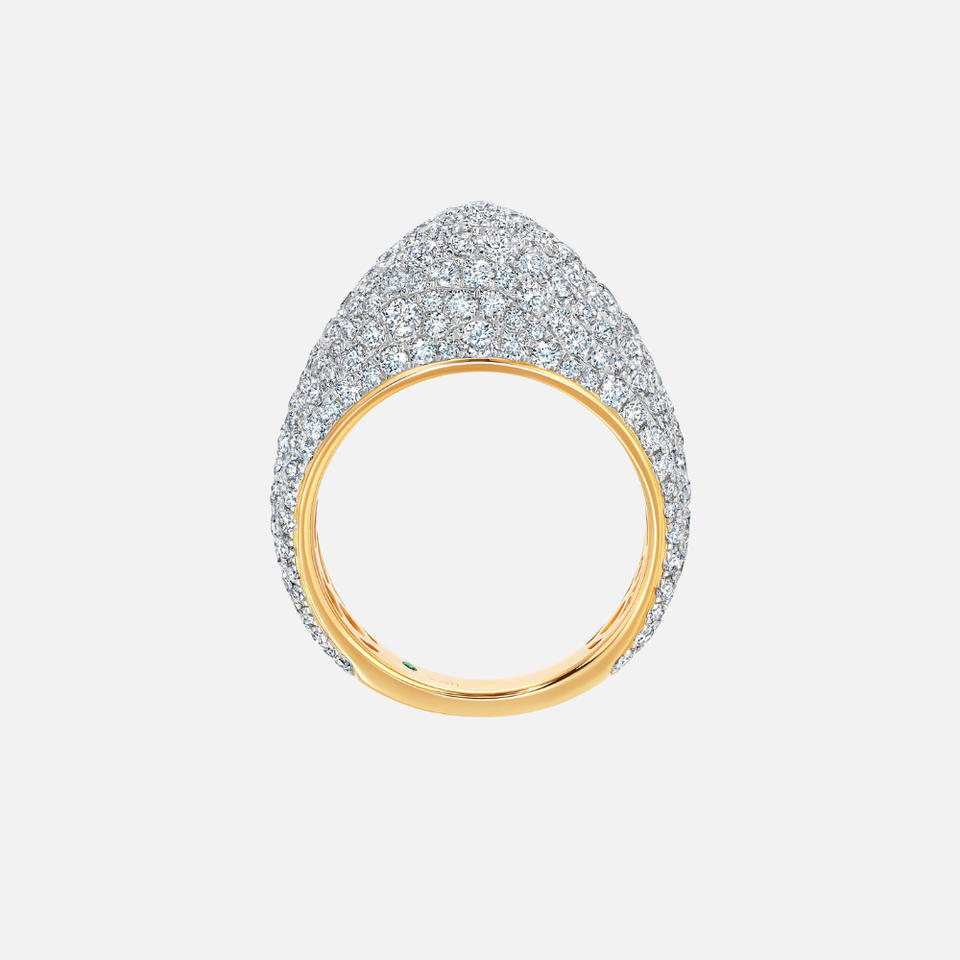 Diamond Bahia Ring in Yellow Gold