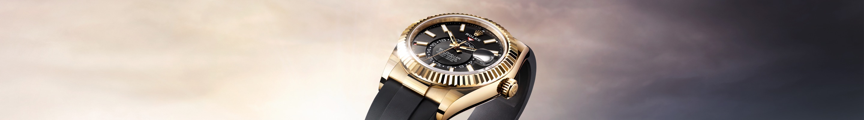 Oyster Perpetual SkyDweller by Rolex from Razny Jewelers in Chicago