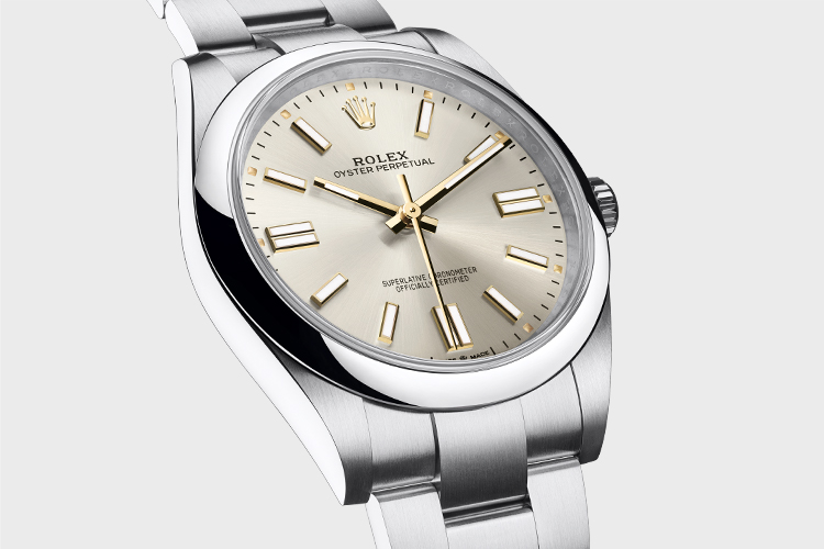 Rolex Oyster Perpetual in Oystersteel, M124300-0005