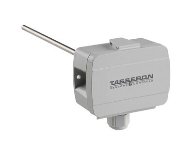 Tasseron THTDEU18 Duct Euro Temp TR 20-120°F 4-20mA 18"