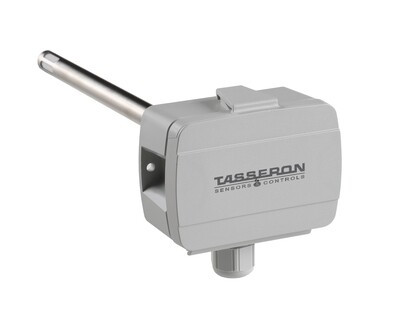 Tasseron THHDEU3C Duct Euro Humidity 3% 0-10V + Temp (20-120°F) Sensor
