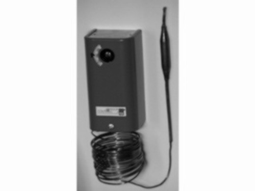 These thermostats are available with fixed or adjustable differential.The various control ranges cover a broad range of temperature applications with a minimum number of models.On request a built-in high or low limit stop is possible and can be adjusted quickly and easily in the field. All models have a universal way of adjustment. For this purpose a knob and sealing cap are enclosed.All are equiped with IP30 enclosure.6' CAP, SPDT, NEMA 1,3/8 X 5 BULB 30/110 F 1 DIFF. 2+/-1.5F FIXED;