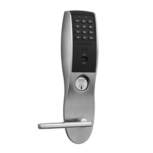 W/OUT DEADBOLT SFIC/LESS CYL ICLASS LEVER STN CHR