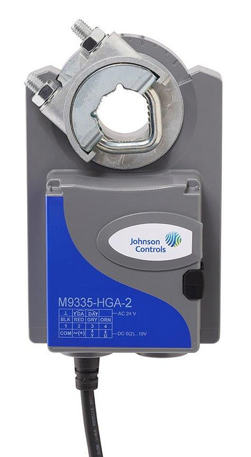 The M9300 Series Electric Non-Spring Return Actuators provide control of dampers in HVAC Systems from 8 to 35 Nm rated torque. These bidirectional actuators do not require a damper linkage and are easily installed on round shafts or square shafts. An optional line voltage auxiliary switch kit can be field installed to indicate an end-stop position or perform switching functions within the selected rotation range.ACT. 310IN.LB NSR 100-240 The M9300 Series Electric Non-Spring Return Actuators provide control of dampers in HVAC Systems from 8 to 35 Nm rated torque. These bidirectional actuators do not require a damper linkage and are easily installed on round shafts or square shafts. An optional line voltage auxiliary switch kit can be field installed to indicate an end-stop position or perform switching functions within the selected rotation range.ACT. 310IN.LB NSR 100-240