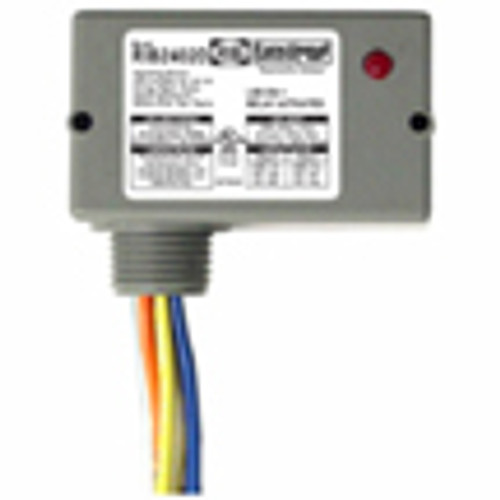 ENCLOSED PILOT RELAY 10 AMP DPDT WITH 24 VAC/DC/208-277 VAC COIL