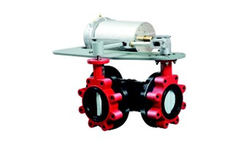 VF Series Two-Way, Industrial-Grade, Non-Spring Return, VA-907x Series Electric Actuated, Standard-Pressure, Standard-Temperature Butterfly Valves are
specifically designed for a wide range of Heating, Ventilating, and Air Conditioning (HVAC) applications, including two-position and modulating control of hot, chilled, or condenser water, and 50/50 glycol solutions.LP PNEU, STYLE E 2-POSITION 175 PSI CLOSE-OFF