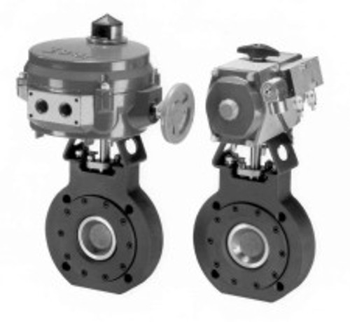 VF Series Two-Way, Industrial-Grade, Non-Spring Return, VA-907x Series Electric Actuated, Standard-Pressure, Standard-Temperature Butterfly Valves are
specifically designed for a wide range of Heating, Ventilating, and Air Conditioning (HVAC) applications, including two-position and modulating control of hot, chilled, or condenser water, and 50/50 glycol solutions.BARE STEM VALVE 450 PSI CLOSE-OFF