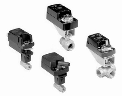 The VG1000 series ball valves are used for the water control of air treatment systems in Heating, Ventilating and Air Conditioning (HVAC) systems. They are operated by direct or remote mounted spring return and non spring return actuators.STAINLESS STEEL TRIM LESS ACTUATOR