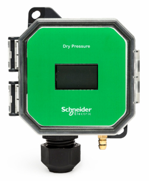 EP Series Differential Pressure/Air Velocity Transducer, Universal Mounting, 0-10 in. WC/0-2500 Pa, LCD