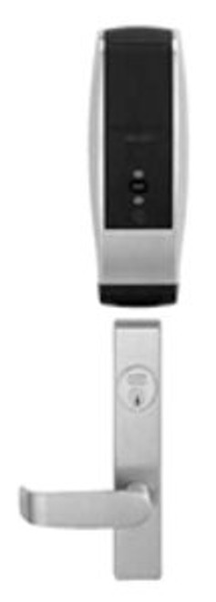 Aperio Rim Exit Device SFIC Less Cylinder iClass L Lever Satin Chrome - - Left Hand Reverse