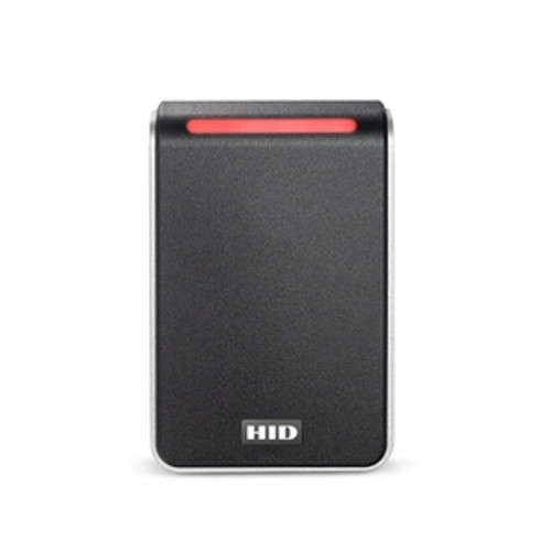 HID Wall Reader, Terminal, 13.56 MHz, 125 kHz, OSDP, Wiegand, CSI Indala 32 Bit, Mobile Ready