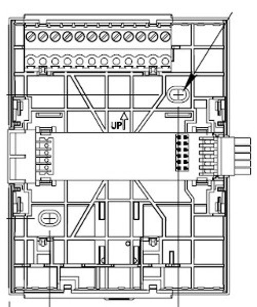 Terminal base SpaceLogic, required for power supply module [TAA]