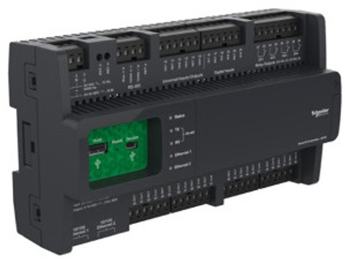 Automation server, SpaceLogic Plant Room Servers, AS-B-24, 24 I/O points, BACnet, MS/TP, modbus [TAA]