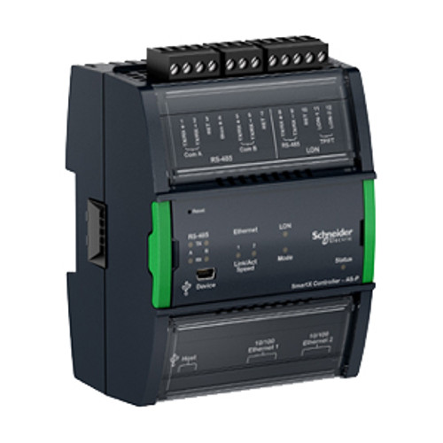 SpaceLogic automation server, AS-P-S, LonWorks, 2 RS-485 ports, 2 10/100 ethernet ports, secure boot [TAA]