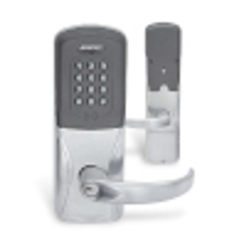 AD-400 Networked Wireless Electronic Lock, Latitude Lever, Multi-technology