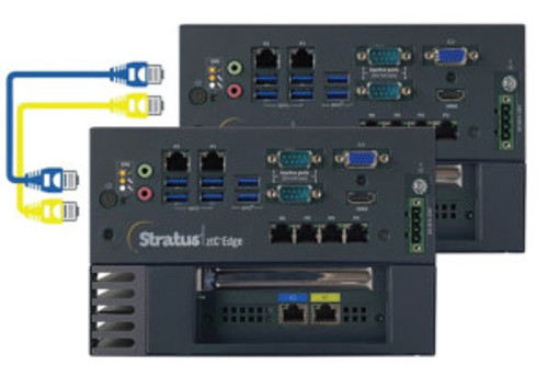 ztC Edge 250i. Includes one (1) edge computing platform and networking cables.