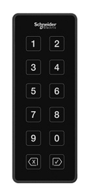 Security Expert smartcard reader, 13.56MHz, PIN and keypad, mullion, black