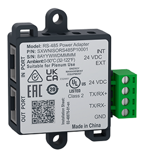 Non-isolated RS485 Power Adapter, SpaceLogic