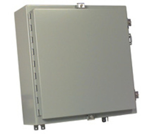 Schneider Electric KEL-A-20H20BLP-P 20X20X8 NEMA 4 ENCLOSURE W/PNL