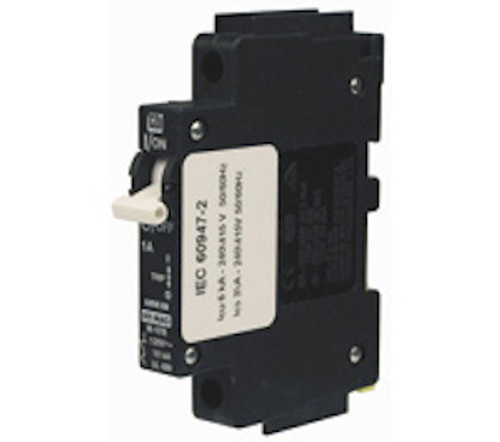 Schneider Electric KEL-QL-4 CIRCUIT BREAKER, HYDRAULIC-MAGNETIC, 1P, MEDIUM DELAY, 4A, 120/240 VAC, DUAL MOUNT