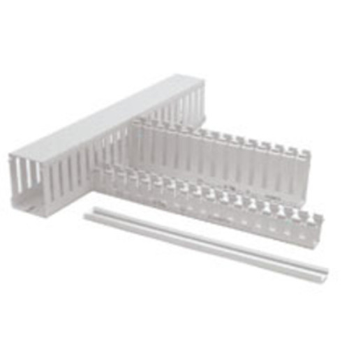 Schneider Electric KEL-COV-15G-PKG25 WIRE DUCT 1.5IN X 6.5FT COVER ONLY - GRAY PKG 25