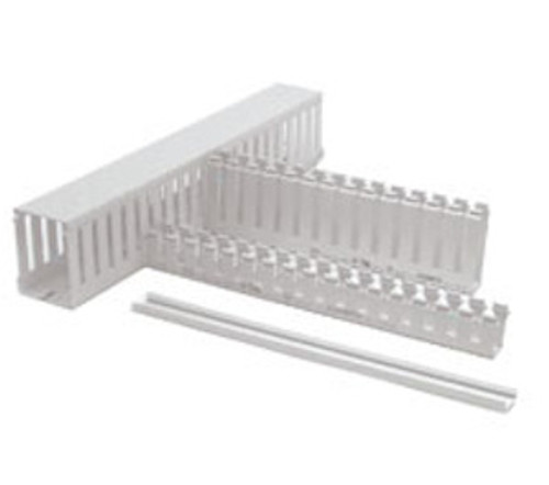 Schneider Electric KEL-T1-1030G-PKG24 WIRE DUCT 1 IN X 3 IN X 6.5 FT. GRAY W/COVER (PKG