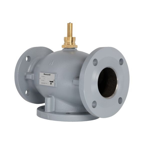 VGF31EM30 - GLOBE VALVE - 3 IN. ANSI 125 FLANGED - 3-WAY MIXING - 120 CV - STAINLESS STEEL TRIM - EQUAL PERCENTAGE