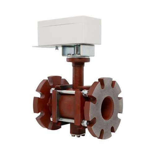 VBF2J11SRB/M - Ball Valve: Flanged: 2-Way: 4in: 197Cv: ANSI: NEMA 3R Enclosure: Modulating