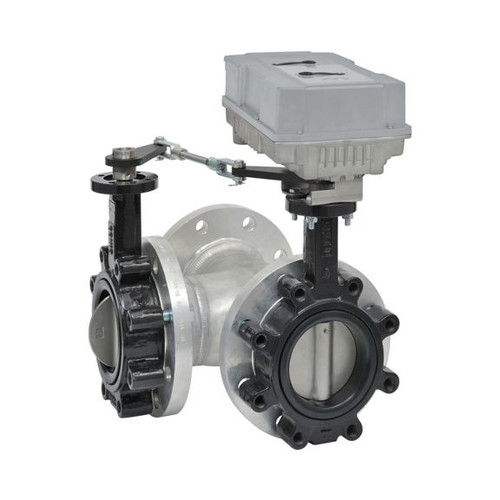 Valve/Actuator Assembly: Modulating 2-10V DC: 24V AC/V DC: NEMA 4X: Valve Size 12: 3 Through 12 in
