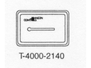 Johnson Controls Parts T-4000-2140