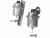 8-13#SPRING W/POS 4 BRKT3 STROKE 105# POWER STRK