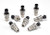The P599 series electronic pressure transducers are compact, economical, rugged, direct-mount pressure transducers designed for use in commercial and industrial refrigeration and air conditioning applications. These transducers provide a proportional analog signal based on the sensed pressure. The P599 series transducers feature environmentally protected electronics with stainless steel construction. The digitally compensated P599 transducers are highly accurate over a broad temperature range, resisting the effects of wide ambient temperature swings, high humidity, condensation and icing. The pressure port is machined from 304L stainless steel. No o-rings or organic materials are exposed to the pressure media, allowing for a leak-proof, all-metal, sealed pressure system. The P599 series transducers operate with any corrosive or non-corrosive refrigerants that are compatible with stainless steel (304L SS), including water condensate, carbon dioxide, glycol, most refrigerants (including ammonia) and many other compatible fluids and gases. The P599 transducers also can be used with the following natural refrigerants: NH3 (ammonia) and CO2 (carbon dioxide) in accordance with hazardous location requirements. The P599 series provides transducers in a variety of pressure ranges, covering most common refrigeration and air conditioning applications.-1 TO 8 BAR PRESS TRANS