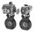 VF Series Two-Way, Industrial-Grade, Non-Spring Return, VA-907x Series Electric Actuated, Standard-Pressure, Standard-Temperature Butterfly Valves are
specifically designed for a wide range of Heating, Ventilating, and Air Conditioning (HVAC) applications, including two-position and modulating control of hot, chilled, or condenser water, and 50/50 glycol solutions.BARE STEM VALVE 225 PSI CLOSE-OFF