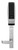 Aperio Rim Exit Device SFIC Less Cylinder iClass L Lever Satin Chrome - - Right Hand Reverse