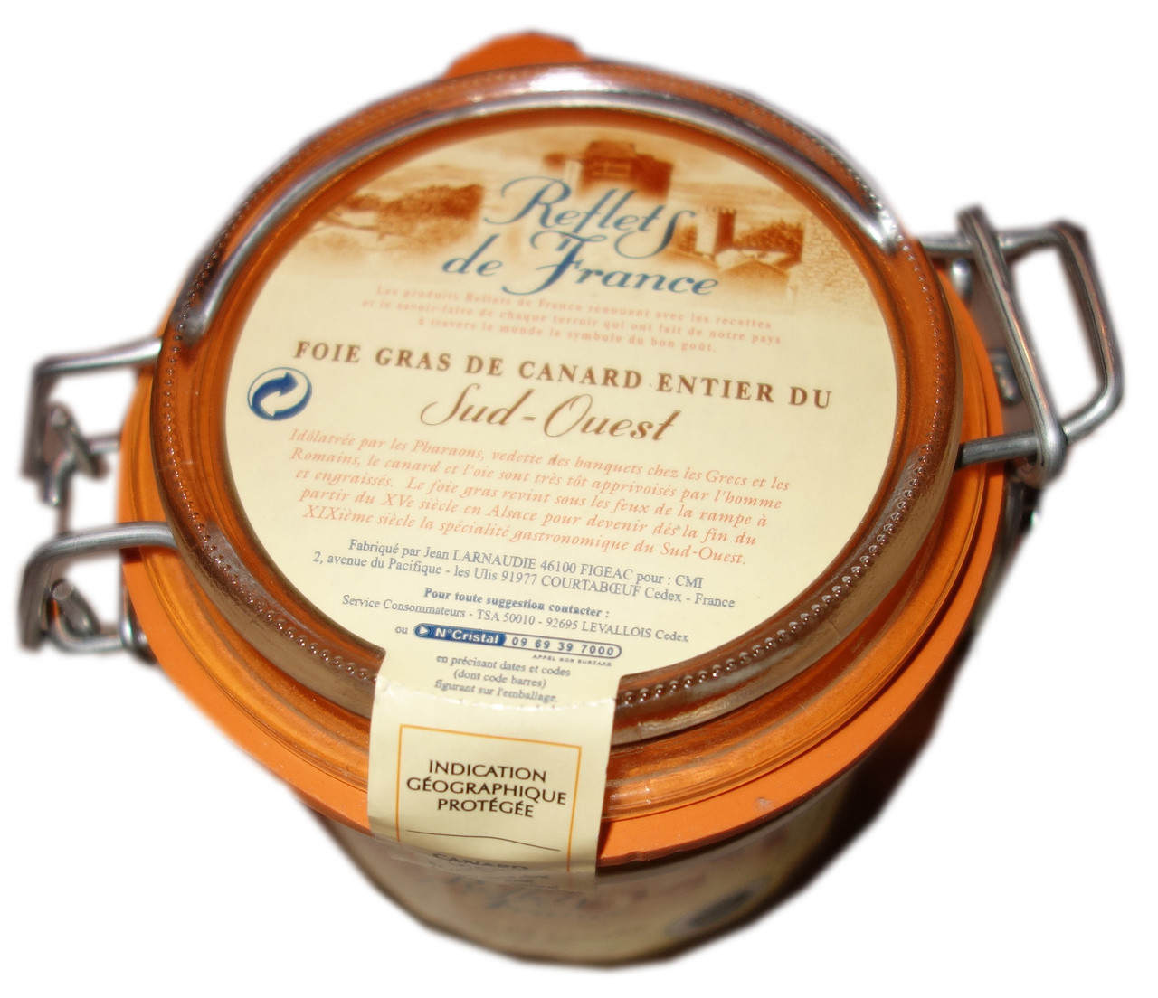 Jean Larnaudie Whole Duck Foie Gras de Canard du Sud-Ouest