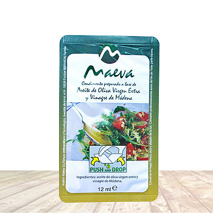 Extra Virgin Olive Oil & Vinegar of Modena Individual Salad Dressing