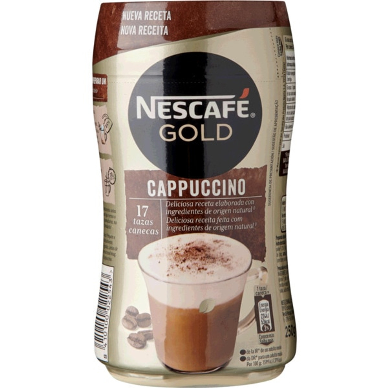 Cappuccino café soluble bote 250 g · NESCAFE GOLD · Supermercado El Corte  Inglés El Corte Inglés