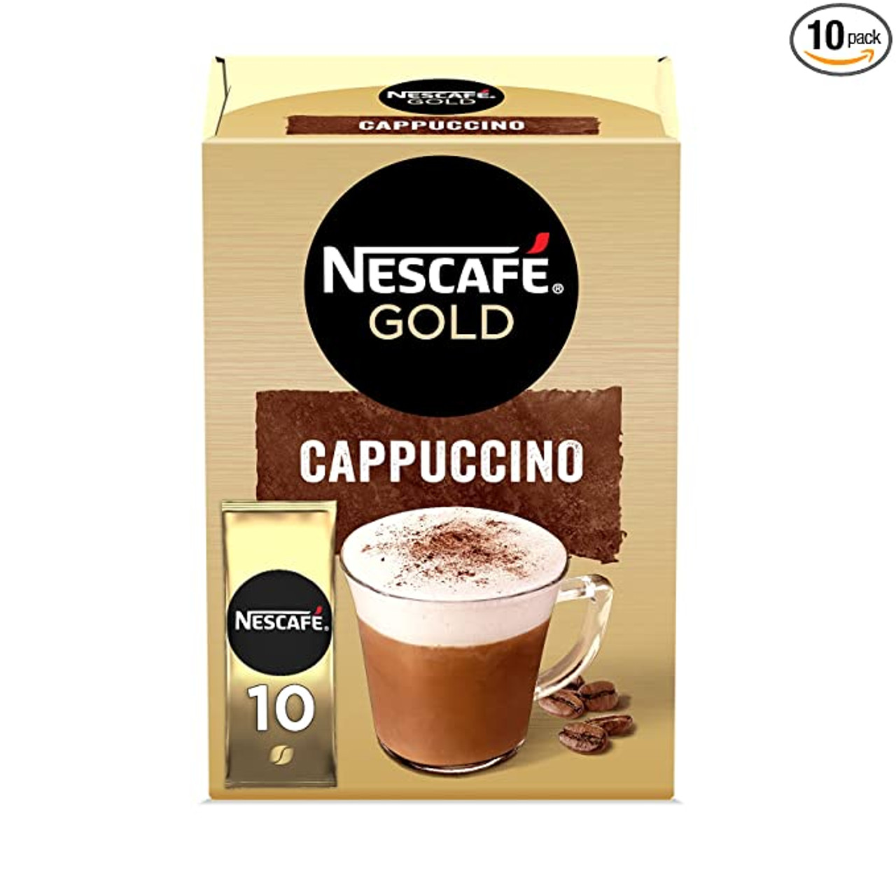 Nescafé Intenso 14g , Cappuccino Packets, 10 Count