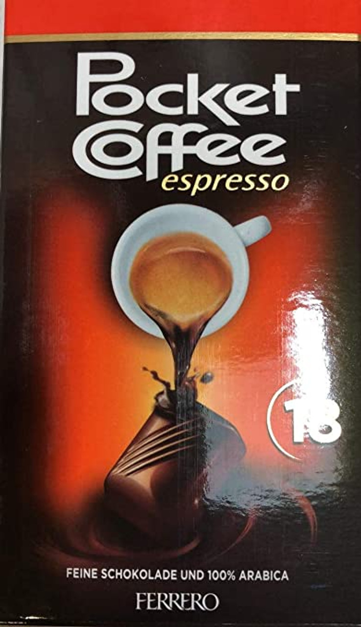 Ferrero - Pocket Coffee Espresso Decaffeinato (18x12.5g) – Italian  Supermarkets