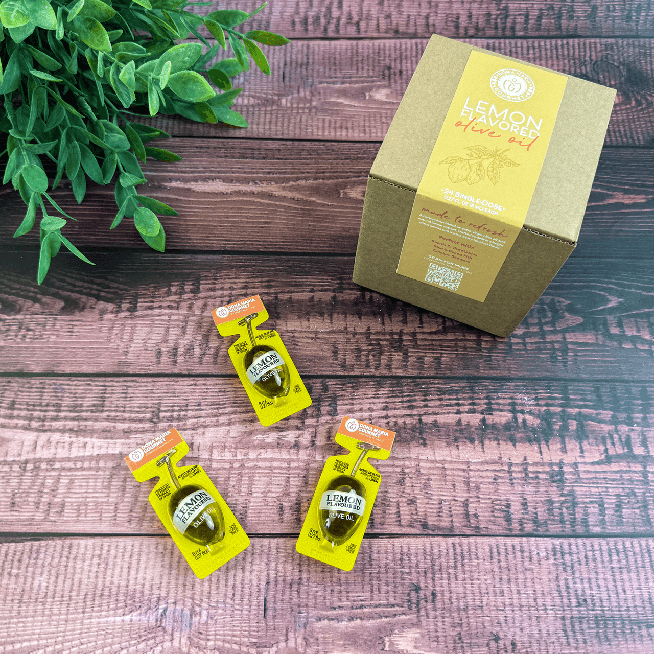 Dona Maria Gourmet Olive Oil Monodosis (Pack of 20 Single Serves)