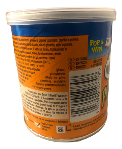 Paprika Chips Pringles