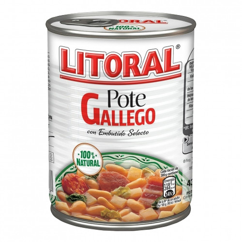 Galician tin with select sausage imported from Spain,
