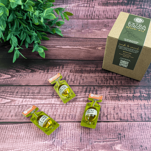 Dona Maria Gourmet Extra Virgin Olive Oil Monodosis (Pack of 24 Single Serves)